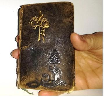 Antiek Adoro 1893-1906 Prix mini Bijbel Uniek Verzamelobject beschikbaar voor biedingen