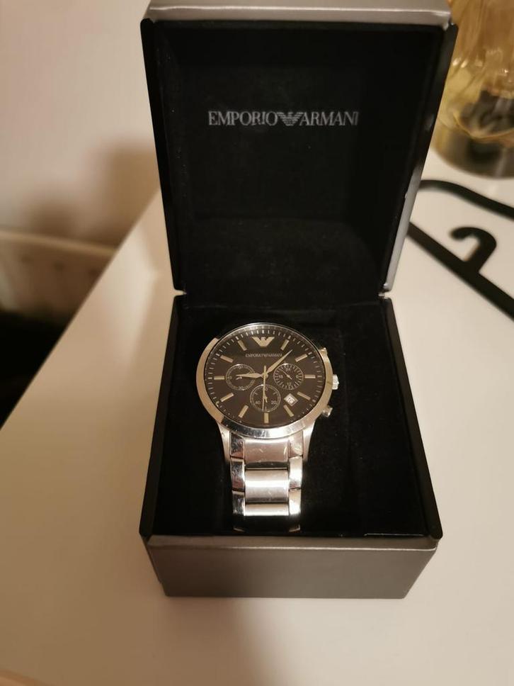 Giorgio Armani ea7 horloge origineel met doos zgan, Sieraden, Tassen en Uiterlijk, Horloges | Heren, Zo goed als nieuw, Polshorloge