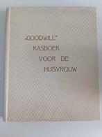 Goodwill Kasboek voor de huisvrouw, Ophalen of Verzenden
