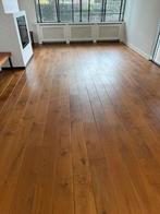 50m2 Houten vloer eiken 247x18x2.1 cm, Ophalen, Gebruikt, Vloerdelen of -planken, 10 m² of meer