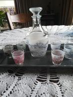 Vintage Likeur set - Karaf met 6 borrelglaasjes Jaren '60, Ophalen of Verzenden