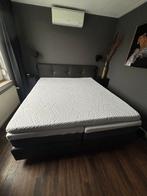 Mooie kwalitatieve boxspring 180x210cm Geheel verstelbaar., Ophalen, 210 cm, Tweepersoons, Zo goed als nieuw