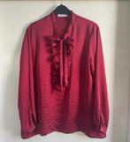 Prachtige blouse van Louis and Mia - bordeauxrode maat 36, Ophalen of Verzenden, Zo goed als nieuw, Maat 36 (S), Rood