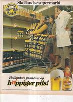 Retro reclame 1973 Skol bier supermarkt Betuwe frisdrank, Overige typen, Ophalen of Verzenden