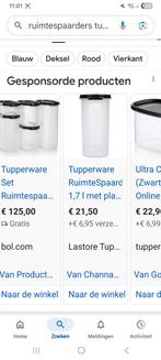 Tupperware ruimtespaarders, Huis en Inrichting, Keuken | Tupperware, Ophalen of Verzenden, Gebruikt, Overige typen