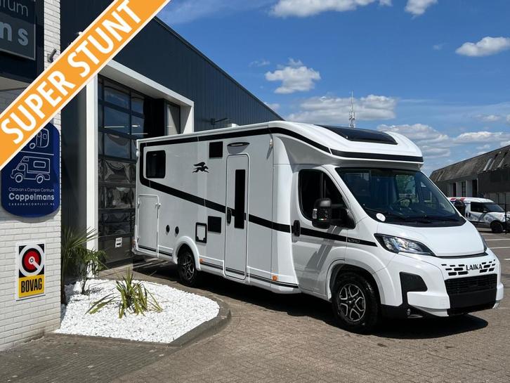 Laika Kosmo 409 L Automaat, Lengtebedden, Direct leverbaar!, Caravans en Kamperen, Campers, Bedrijf, tot en met 3, Half-integraal