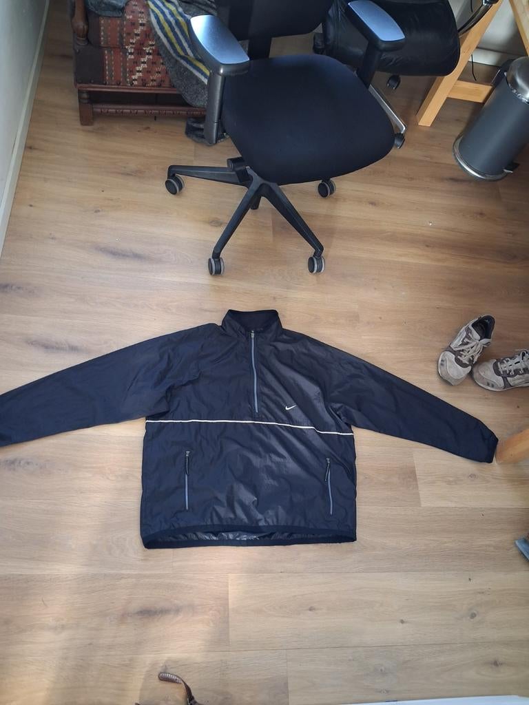 Vintage Nike Hardloopjack XL - Stijlvol & Klaar voor Actie, Kleding | Heren, Sportkleding, Zwart, Nike, Maat 56/58 (XL), Ophalen of Verzenden