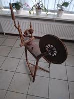 Spinnewiel van mijn moeder, Ophalen, Spinnewiel