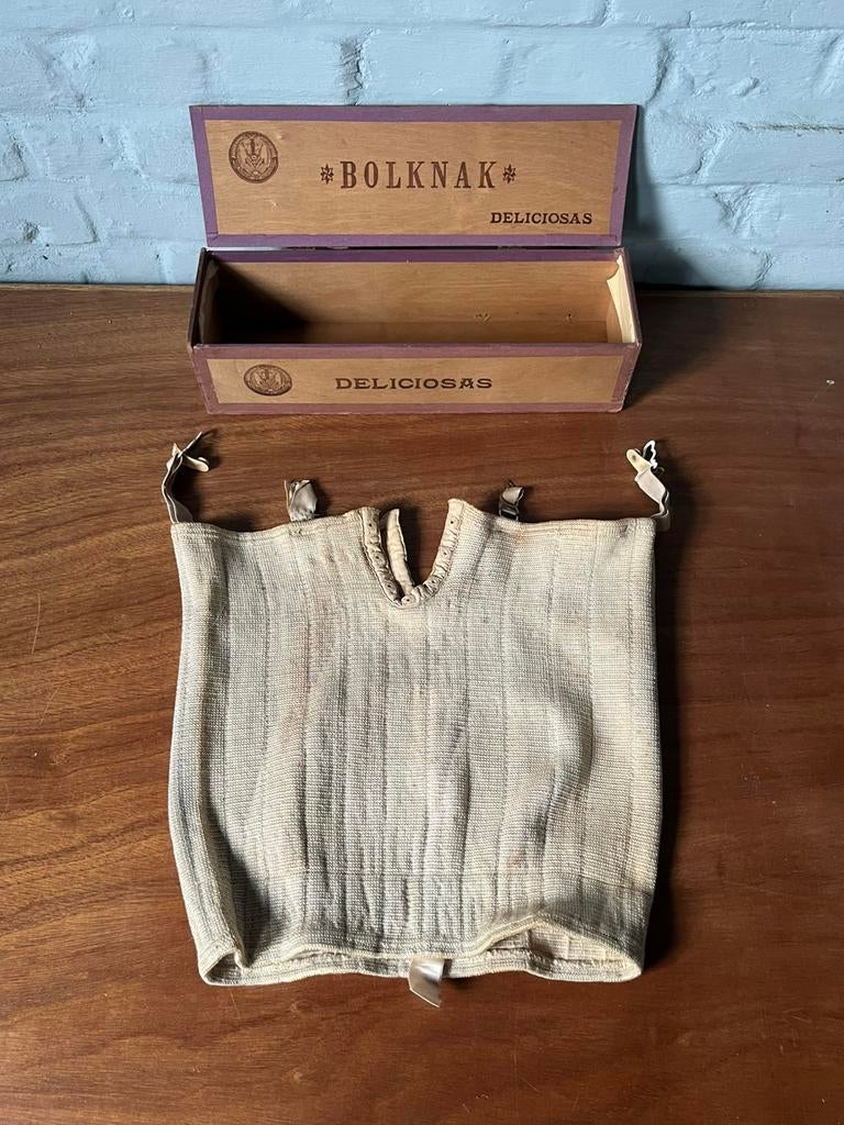 Vintage antiek corset dames kleding corsetgordel, Antiek en Kunst, Ophalen, Dames