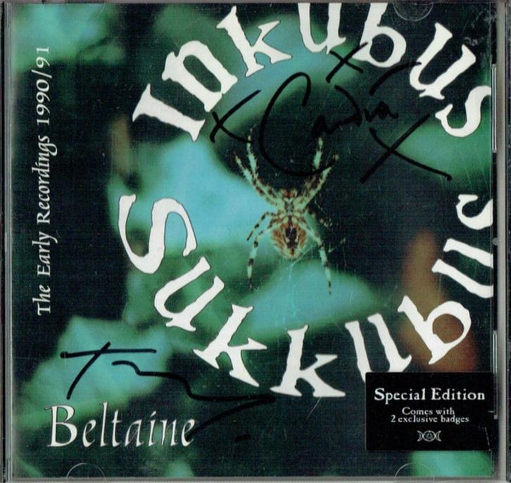 Inkubus Sukkubus – Beltaine Signed, Cd's en Dvd's, Cd's | Overige Cd's, Zo goed als nieuw, Ophalen of Verzenden