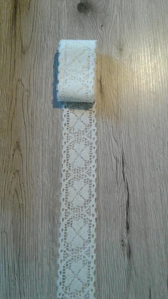 15 meter kant 5 centimeter breed, Ophalen of Verzenden, Nieuw, Kant