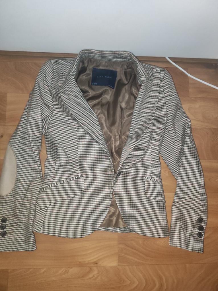 Zara blazer maat xs bruin, Bruin, Zara, Ophalen of Verzenden, Zo goed als nieuw