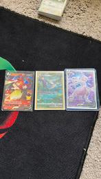 Drie mooie pokemonkaarten, Ophalen of Verzenden, Zo goed als nieuw, Meerdere kaarten