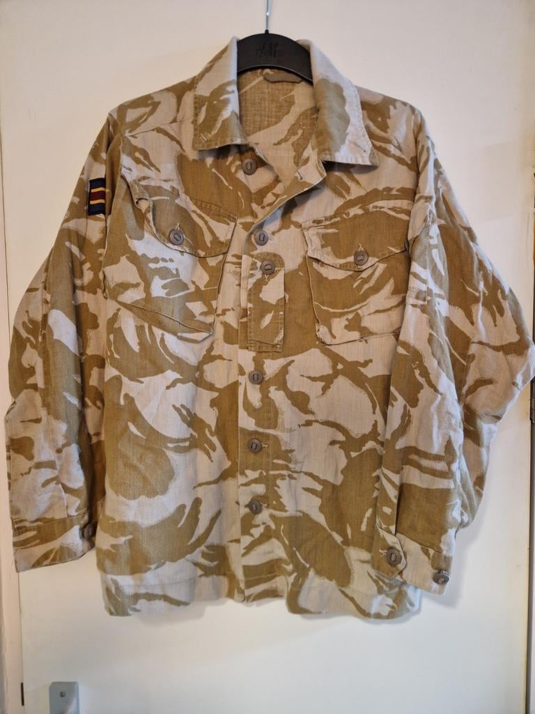 Desert DPM camouflage combat jacket, Ophalen of Verzenden, Landmacht, Nederland, Kleding of Schoenen