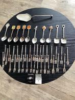 Lot verzilverd bestek, waaronder Schoonhoven Zilverstad, Ophalen of Verzenden