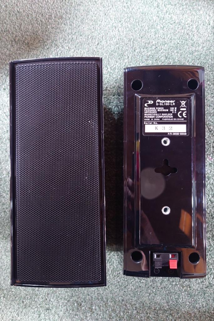 Pioneer S-SL100-LR luidsprekers, Overige merken, Gebruikt, Ophalen of Verzenden, 60 tot 120 watt