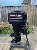 Mercury 50pk 3cilinder autolube langstaart, Watersport en Boten, Ophalen, Elektrische start, Zo goed als nieuw, 30 pk of meer