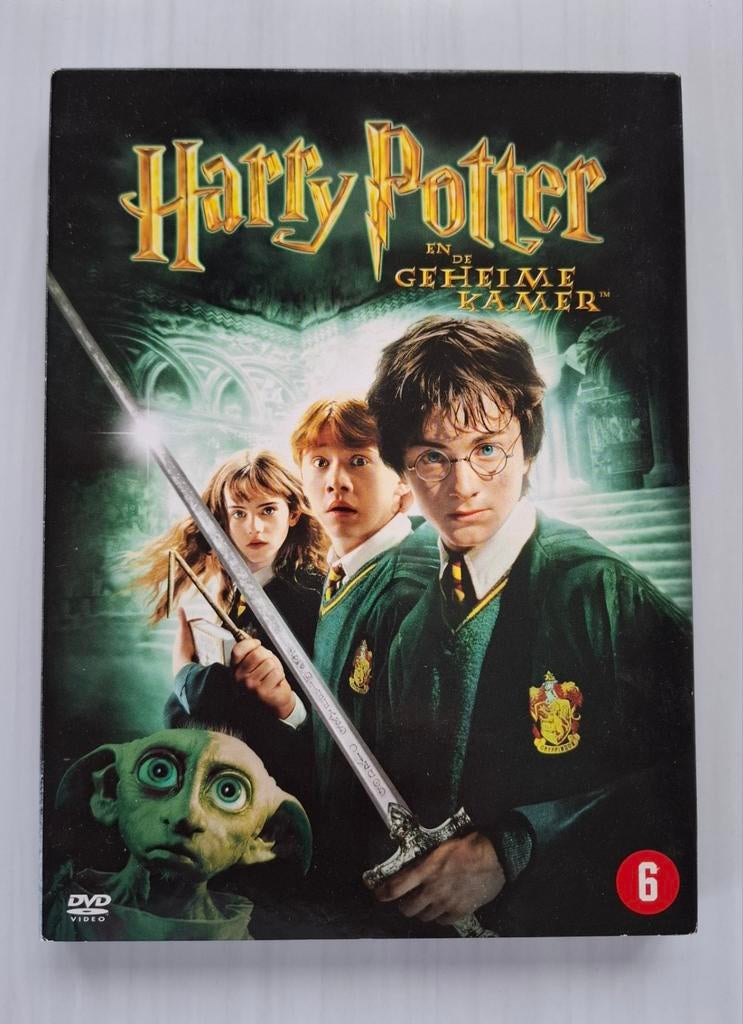 Harry Potter en de geheime kamer. DVD. Dubbel., Verzamelen, Harry Potter, Ophalen of Verzenden, Zo goed als nieuw, Overige typen