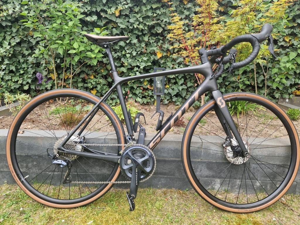 Racefiets Scott Addict 10 (maat 55, Shimano Ultegra), Fietsen en Brommers, Fietsen | Racefietsen, Gebruikt, Heren, Overige merken