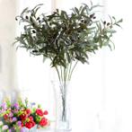 Kunst Olijf Tak / Kunstplant Olijven Plant Bladeren Olijftak, Verzenden, Nieuw