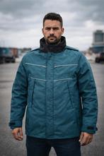 Nieuwe Werkjas - Maat M of XL - Waterdicht met Capuchon, Kleding | Heren, Jassen | Zomer, Ophalen of Verzenden, Nieuw, Maat 48/50 (M)