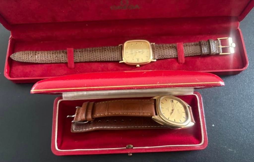 3 omega horloges ( seamaster/ de ville/ dames), Ophalen of Verzenden, Zo goed als nieuw, Staal, Omega