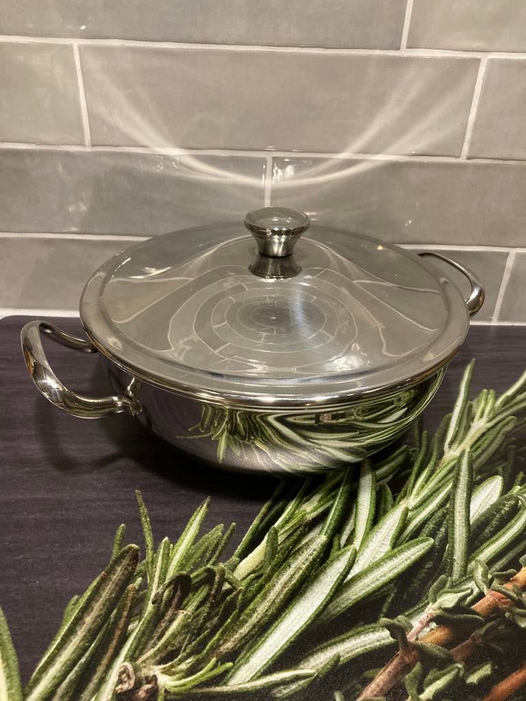 Dekschaal Alfra Alessi (190124), Ophalen of Verzenden, Gebruikt, Rvs, Overige typen