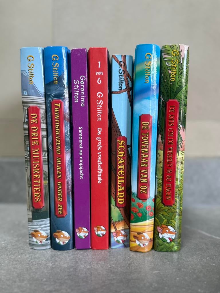 Geronimo stilton boeken, Boeken, Ophalen of Verzenden, Zo goed als nieuw