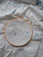 Borduurring 21 cm incl. Kleed, Hobby en Vrije tijd, Borduren en Borduurmachines, Verzenden, Zo goed als nieuw, Handborduren, Onderdeel of Toebehoren