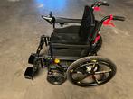 Rolstoel (elektrisch 5 km/u) met duwondersteuning, Diversen, Rolstoelen, Ophalen, Inklapbaar, Zo goed als nieuw, Elektrische rolstoel