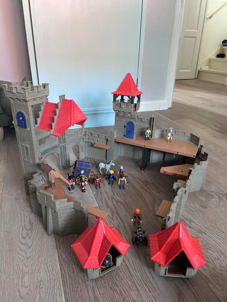 Playmobil ridderkasteel met draak, Ophalen, Gebruikt, Los playmobil