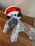 AGV K6 Lichtgewicht Motorhelm met Vizieren excl, Sena K30, Heren, XL, Ophalen of Verzenden, Tweedehands