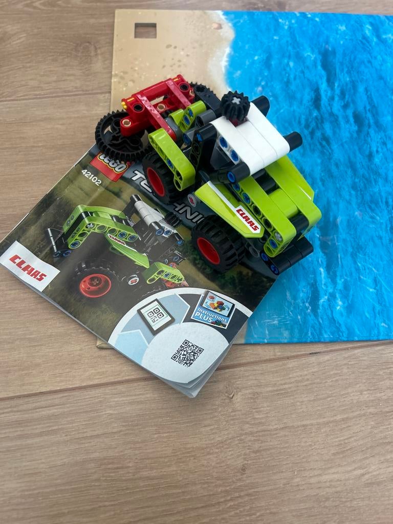 Lego Technic 42102 Mini CLAAS XERION, Gebruikt, Lego, Ophalen of Verzenden, Complete set