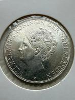1938 grof haar topper, Zilver, Ophalen of Verzenden, Koningin Wilhelmina, Losse munt