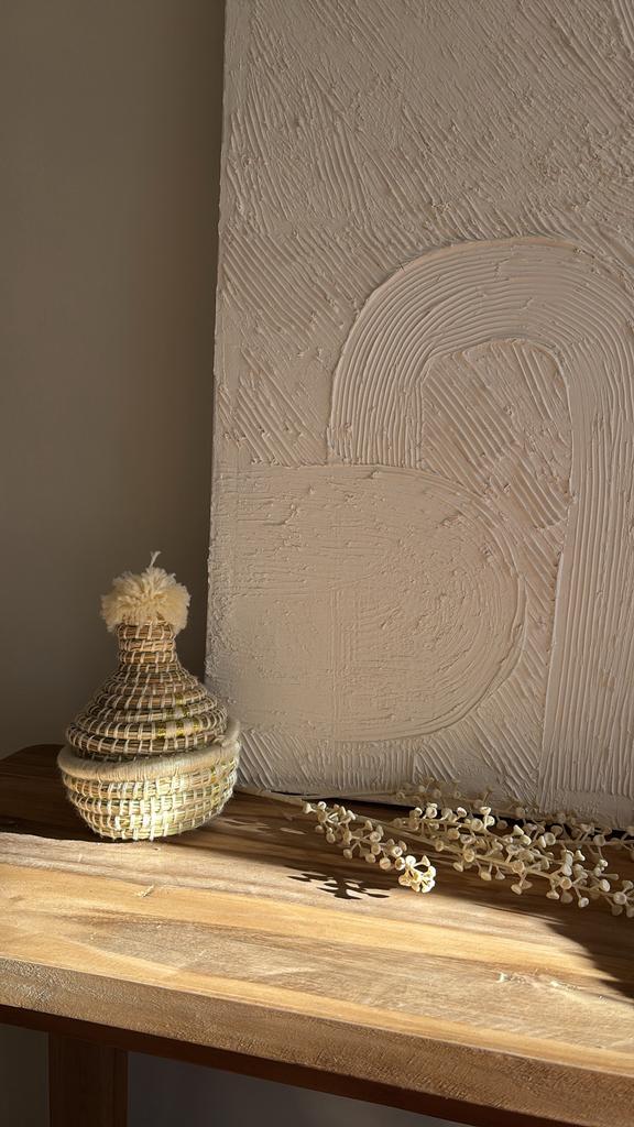 Berber mandje(s) hangemaakt uit Marrakech, Ophalen of Verzenden, Nieuw