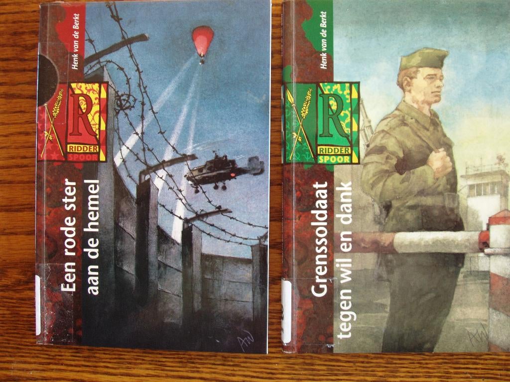 Ridderspoor boeken. 2 maal door  Henk van de Berkt, Niet van toepassing, Ophalen of Verzenden, Zo goed als nieuw, Henk van de Berkt