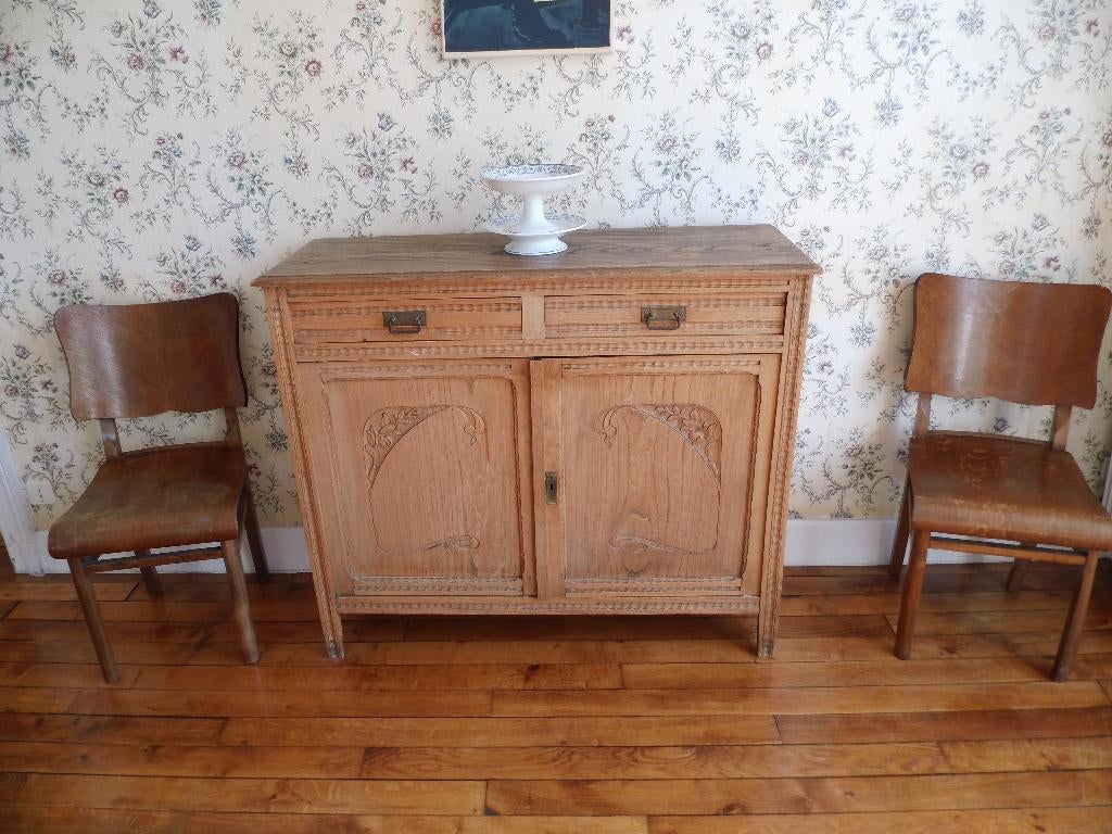 Houten commode / dressoir, Ophalen, Gebruikt, 25 tot 50 cm