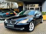 BMW 5-serie Touring 523i Leer*Xenon*Automaat*Pano, Auto's, Achterwielaandrijving, Gebruikt, Zwart, Open dak