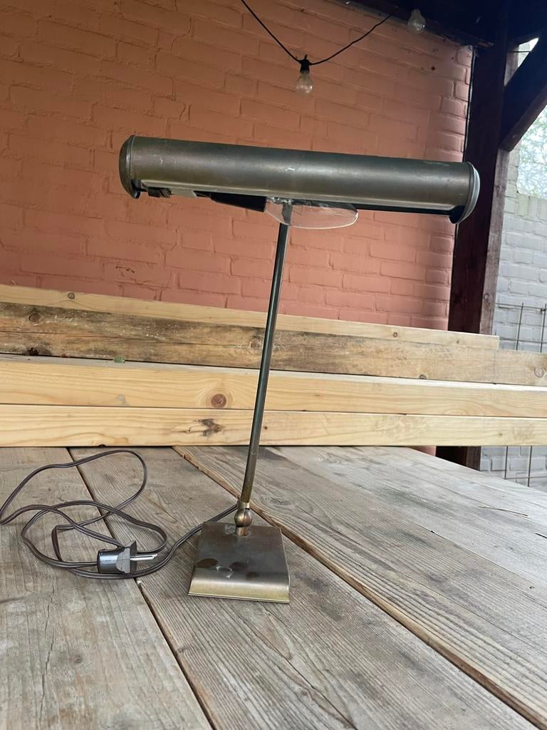 Piano lamp, Ophalen, Metaal, Klassiek, Minder dan 50 cm