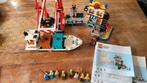 Lego City 60422 Haven met Vrachtschip Compleet, Ophalen of Verzenden, Zo goed als nieuw, Complete set, Lego