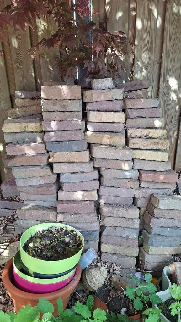 Gratis terras stenen, Tuin en Terras, Ophalen, Gebruikt, Beton, Klinkers