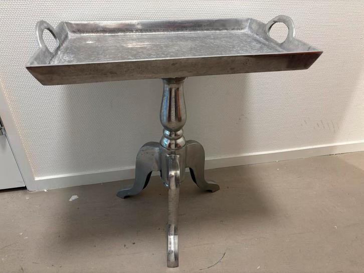 Riviera Maison wijntafel, Huis en Inrichting, Tafels | Bijzettafels, Nieuw, Rechthoekig, 45 tot 60 cm, 55 tot 75 cm, Metaal of Aluminium