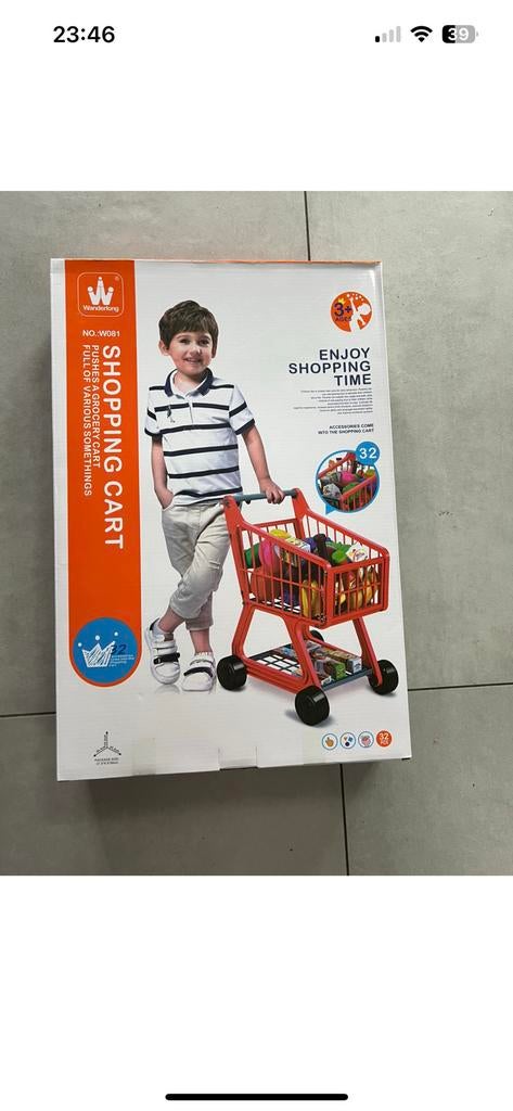 Winkelwagen, Ophalen, Nieuw