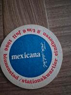 Vintage bierviltje Bavaria Mexicana Fiesta del Sol 1986, Ophalen of Verzenden