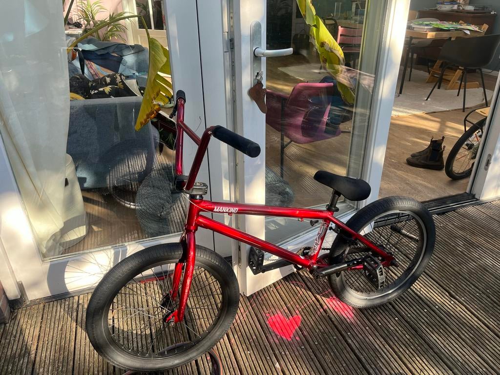 Mankind Stunt BMX - Perfect voor tricks en freestyle, Ophalen, Staal, Velgrem, 20 tot 24 inch