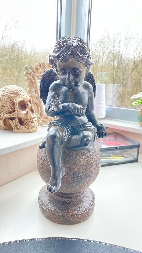 Mooi beeld van een engel., Verzamelen, Beelden en Beeldjes, Ophalen, Zo goed als nieuw, Religie