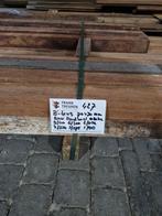 Pak 427 B-keus 70x70mm ruw hardhout palen Azobe, Ophalen, Palen, Nieuw, Hardhout