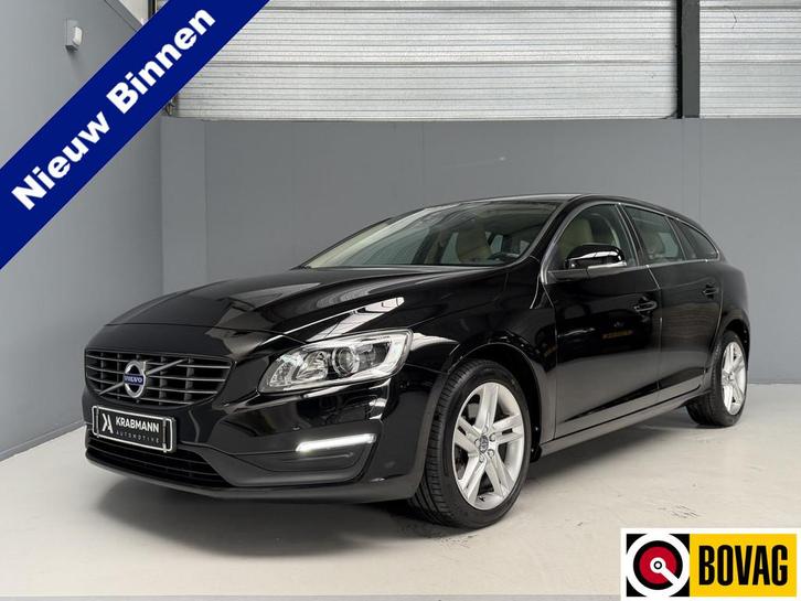Volvo V60 1.5 T3 Nordic+ Automaat|Leder|Xenon|Cruise, Auto's, Volvo, Bedrijf, Te koop, V60, ABS, Airbags, Airconditioning, Alarm