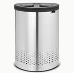Brabantia Wasmand Mat Staal - 55 liter - 2 vakken, Ophalen of Verzenden, Zo goed als nieuw, Overige typen