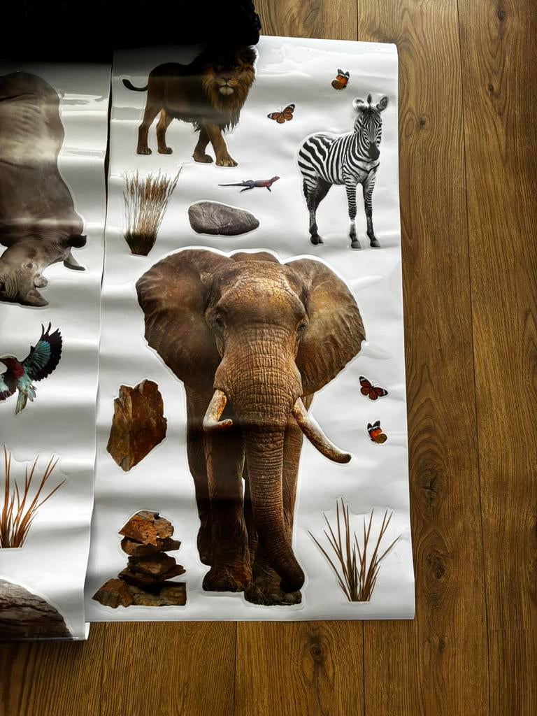 Muurstickers dieren, Ophalen of Verzenden